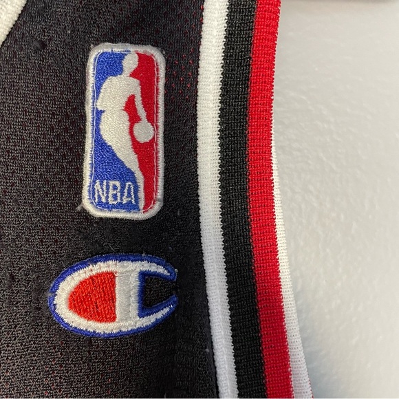 Champion Reversible Michael Jordan Jersey Vintage 90s Red and Black - Picture 4 of 12